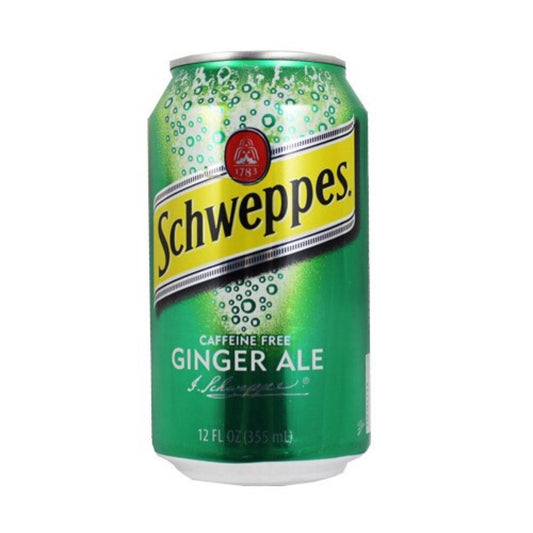 SCHWEPPES GINGER ALE 12 OZ. Can 36 PK