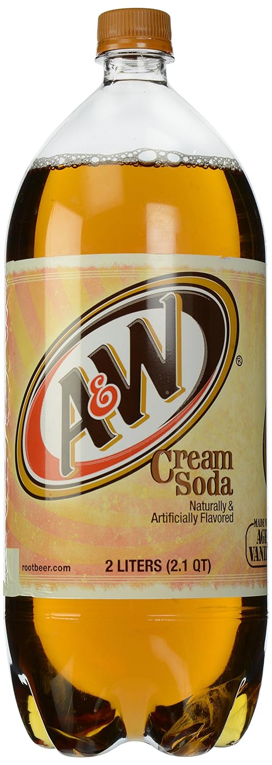 A & W Cream Soda 2 Lt 8/1