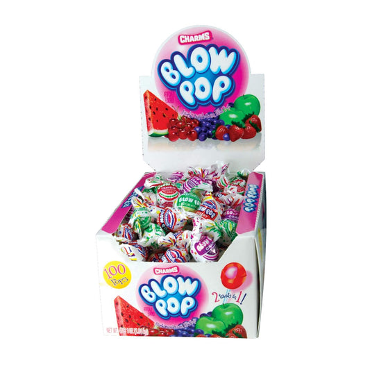 Charms Blow Pop Cherry Lollipop 12/1