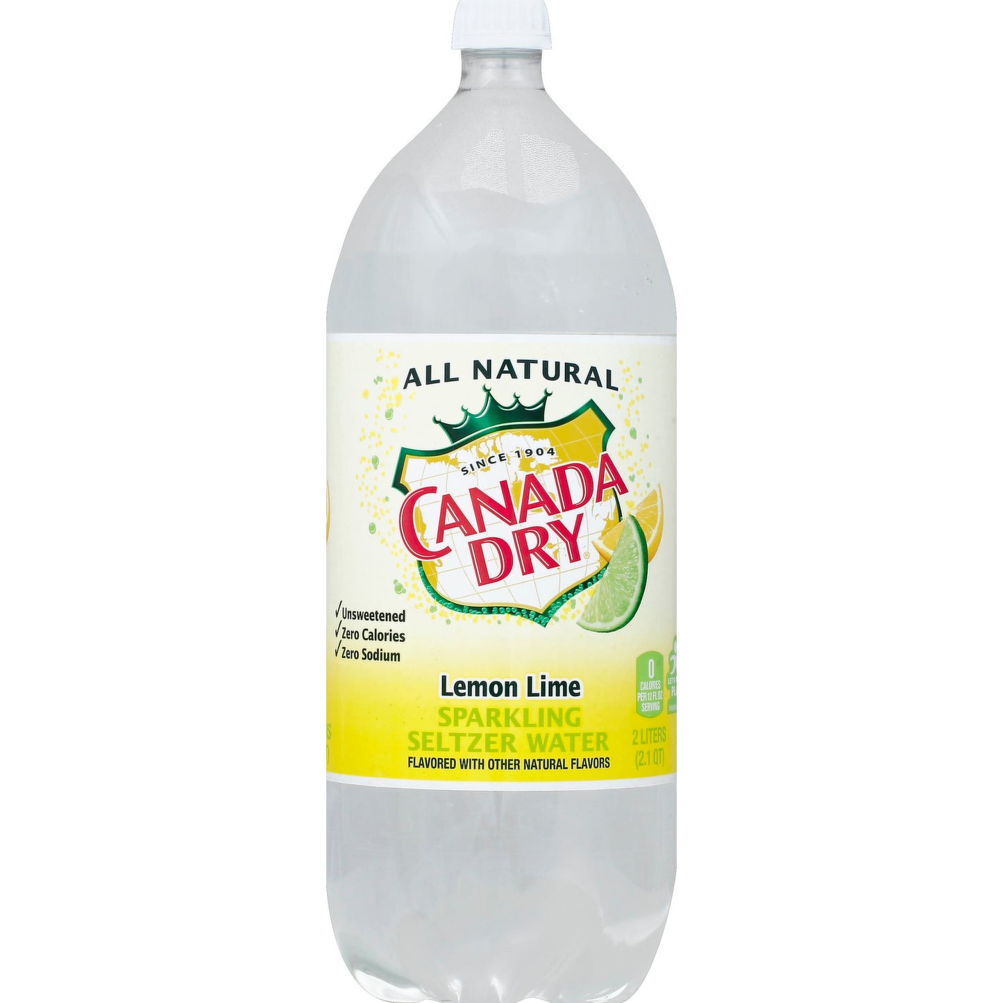 Canada Dry Seltzer Lemon Lime 20 Oz. 24/1