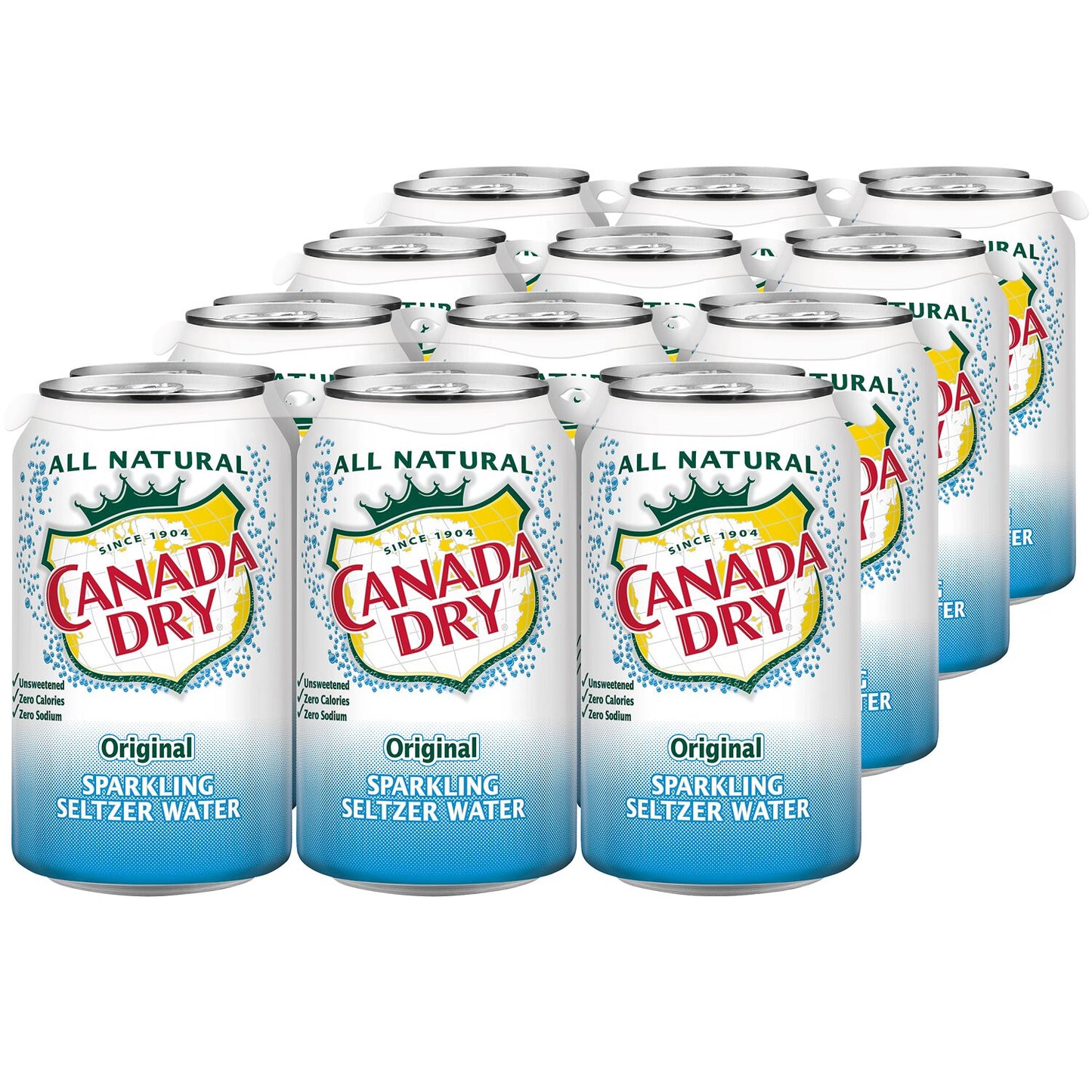 Canada Dry Seltzer Can 120Z 12/1