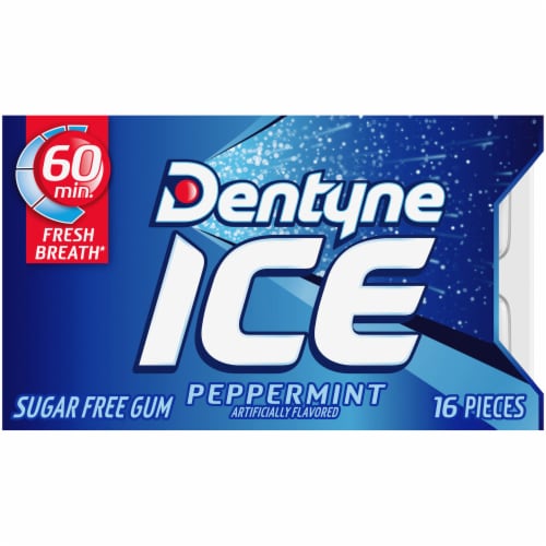 Dentyne Ice Spearmint Gum 16 Pcs