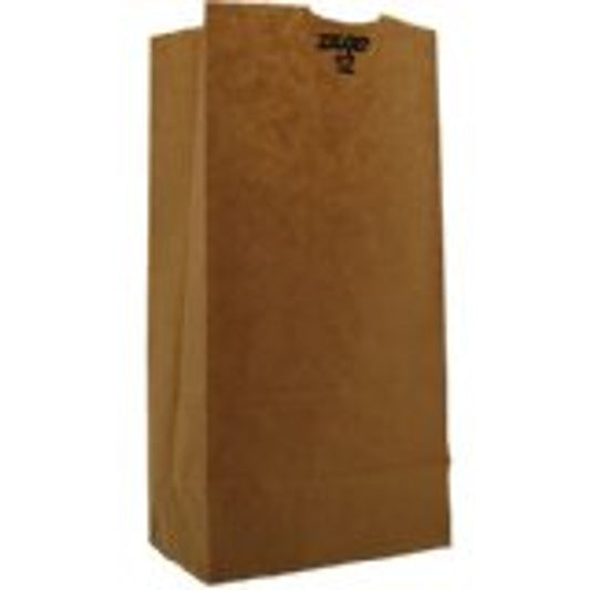 DURO KRAFT BROWN PAPER BAGS #12 500 CT
