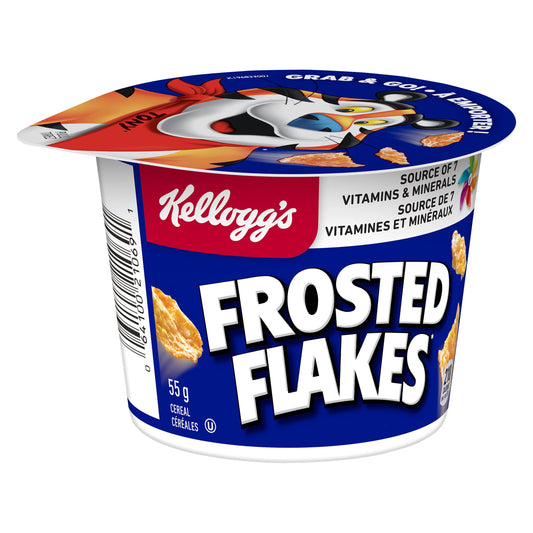 Kellogg'S Cereal Cup Frosted Flakes Cereal 2.1 Oz 6/1