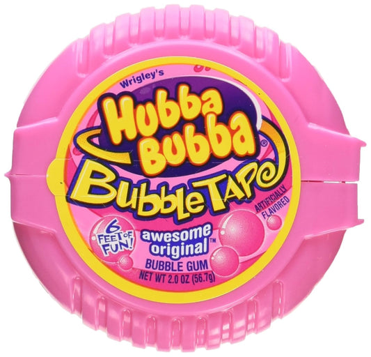 Hubba Bubba Bubble Tape Gum 2 Oz. 6/1