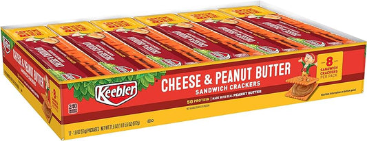 Keebler Cracker Cheese & Pb 12-1.80Z 12/1