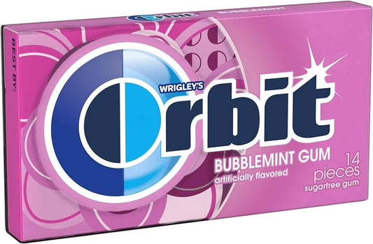 Orbit Bubblemint 14 Pcs 12/1
