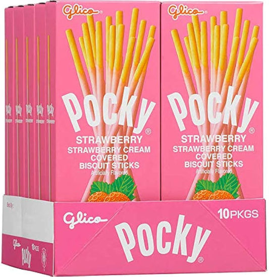 Pocky Strawberry Cream ROLLBACK 1.41 0Z. 10/1