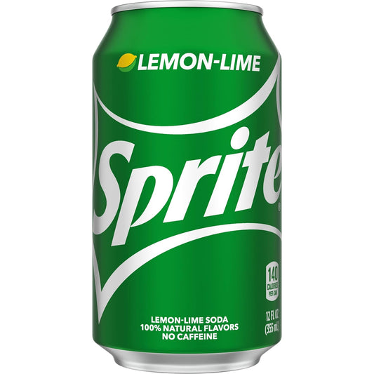 Sprite Lemon Lime 12 Oz. Can 12/1