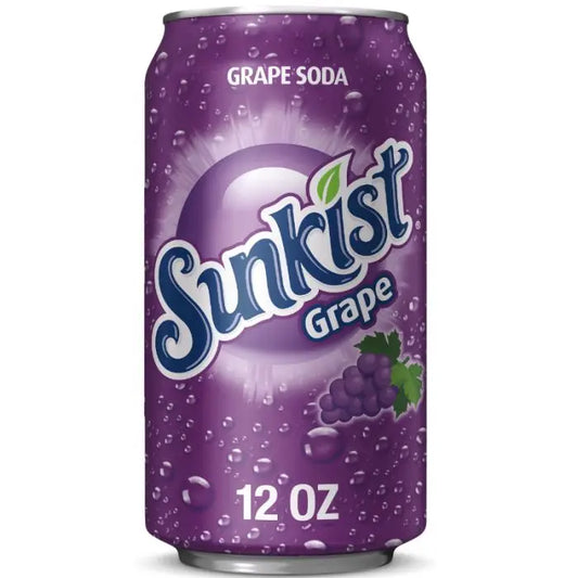 Sunkist Grape 12 Oz. Can 12/1