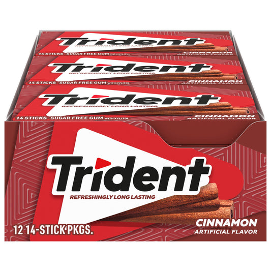 Trident Vp Cinnamon 14 Pcs