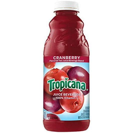 Tropicana Cranberry Juice 12/1 32 0Z.