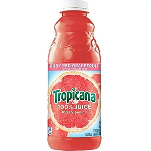 Tropicana Ruby Red Grapefruit 32 0Z 12/1