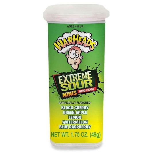 Warheads Extreme Sour Mini 1.75 Oz. 18/1